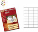 Sorex 2100 Self-Adhesive Rectangular A4 Labels 70x41mm