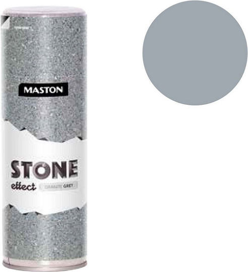 Maston Σπρέι Βαφής Stone Effect Granite Grey 400ml