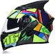 Jiekai JK-902 Motorcycle Helmet Modular ECE 22.05 1600gr with Sunvisor