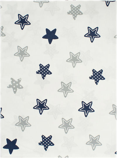 Dimcol Star Прегръщаща Пелена от Хасе Син 80x80см.