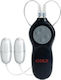 Colt 7-Function Twin Turbo Bullets Vibrator Mini Διπλός Δονητής 6cm Μαύρος