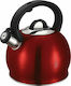 Berlinger Haus Metallic Line Kettle Stainless Steel in Red Color 3000ml 1pcs