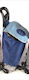 Step Ε-3415 Foldable Fabric Shopping Trolley Blue 34x33x95cm