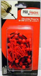 Protech Double Pearly Clips Οργάνωσης Καλωδίων 5τμχ