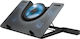 Trust GXT 1125 Quno Cooling Pad for Laptop up to 17.3" with 5 Fans and Lighting Gray