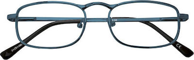 Zippo Unisex Reading Glasses +1.00 Blue 31Z-B14-BLU100