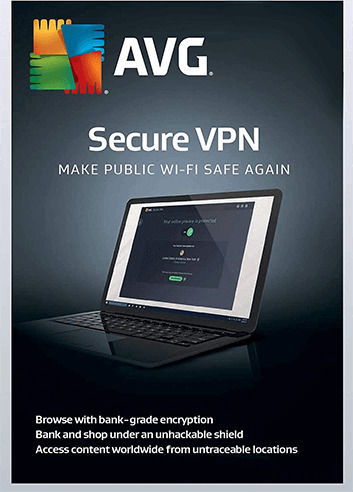 AVG Secure VPN για 5 Συσκευές και 2 Έτη Χρήσης (Ηλεκτρονική Άδεια)