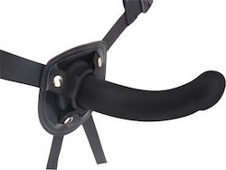 Chisa Novelties Bend Over For Intermediate Harness with Dildo 18cm in Black Color