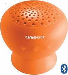 Omega OG46 Splash Bluetooth-Lautsprecher 3W mit Batterielaufzeit bis zu 3 Stunden Orange