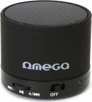 Omega OG47 Bluetooth Speaker 3W with Radio and Battery Life up to 5 hours Black