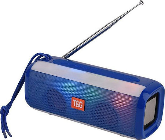 T&G Bluetooth Speaker 10W with Radio Blue