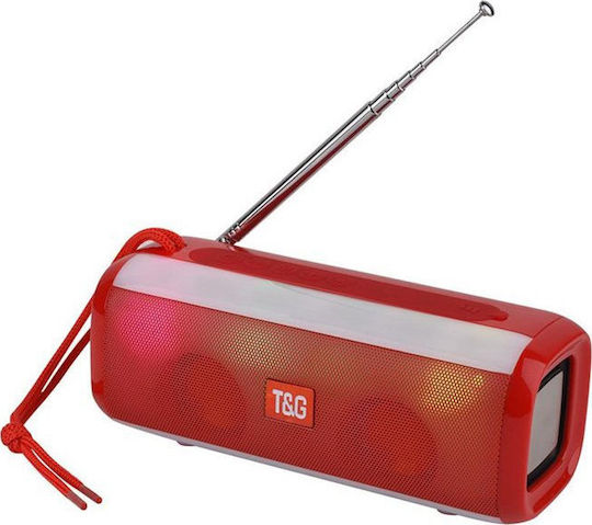 T&G Bluetooth Speaker 10W with Radio Red