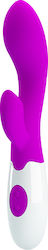 Pretty Love Brighty Vibrator Iepurele 20cm BI-014174 Violet