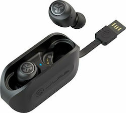 Jlab Go Air In-ear Bluetooth Handsfree Căști cu Carcasă de Încărcare Negrα