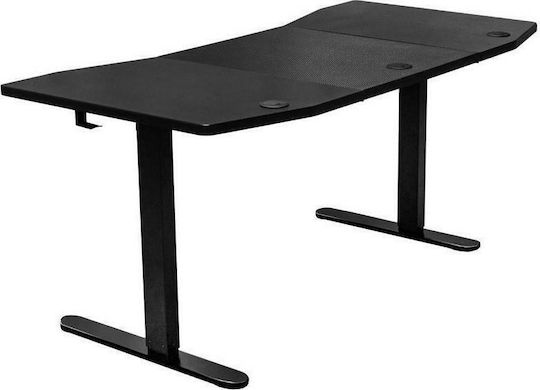 Ηλεκτρικό Γραφείο Gaming με Ρυθμιζόμενο Ύψος 160x80εκ. Μαύρο Ηλεκτρικό Γραφείο Gaming με Ρυθμιζόμενο Ύψος 160x80εκ. Μαύρο