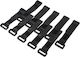 LogiLink Plastic Cable Ties 150mmx20mm In Black Colour 10 Pieces KAB0056