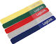 LogiLink Pack of 5pcs Multicolour Velcro Cable Ties 180x20mm KAB0008