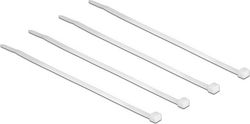 DeLock DeLock Kabelbinder Kunststoff 100mmx2.5mm in Transparent Farbe (100 Stück) (18605)