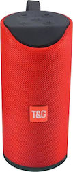 T&G Ηχείο Bluetooth 10W με Διάρκεια Μπαταρίας έως 3 ώρες Κόκκινο