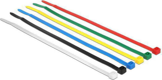 DeLock DeLock Plastic Cable Ties 100mm x 2.5mm in Multicolour (100 pcs)