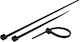 SAS Cable Ties Plastic 370mm x 7.6mm in Black Colour (100 pcs)