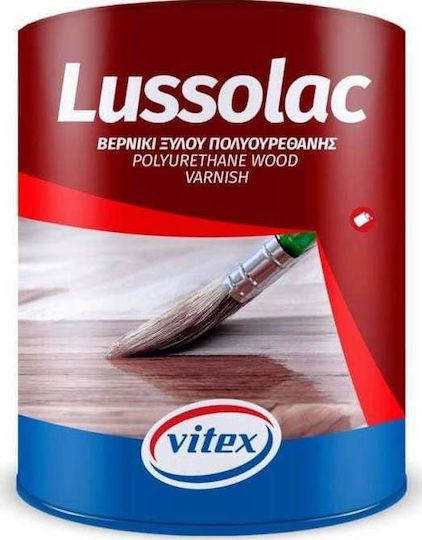 Vitex Lussolac Surface Varnish Polyurethane Solvent Based 401 Pine Gloss 750ml