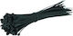 SAS Plastic Cable Ties 120mmx2.5mm In Black Colour 100 Pieces AK-KO-103
