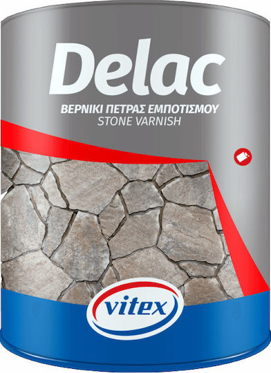 Vitex Delac Βερνίκι Εμποτισμού Διαλύτου Άχρωμο Ματ 750ml