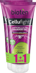 Bioten Cellufight Gel για την Κυτταρίτιδα Γλουτών Thermoactive -2cm Thigh 2x200ml 400ml