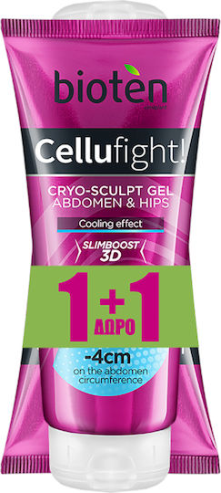 Bioten Cellufight Gel για Κυτταρίτιδα Γλουτών Cryo Sculpt Gel 2x200ml 400ml