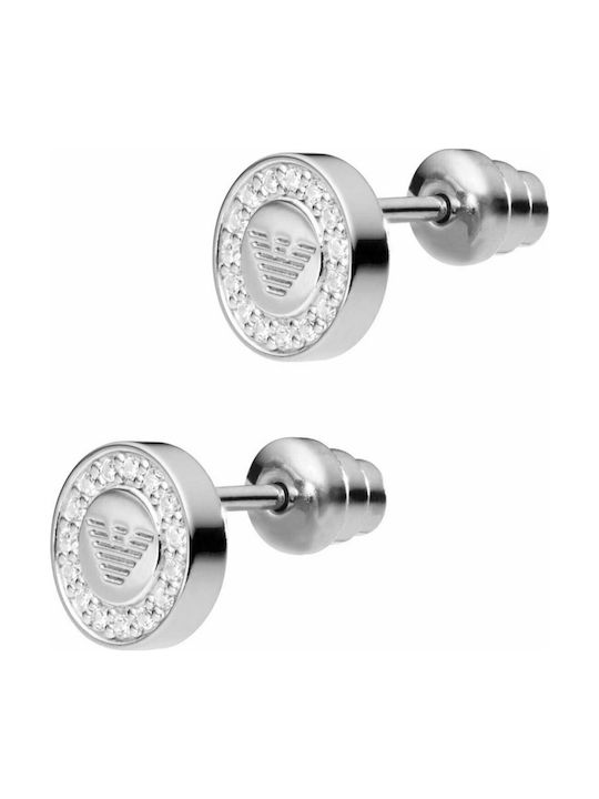 Emporio Armani Earrings made of Steel with Stones EG3053040