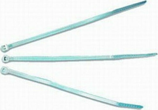 Cablexpert Cable Ties Plastic 150mm x 3.2mm in White Colour (100 pcs) (NYT-150/25)