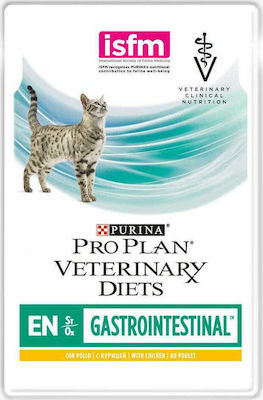 Purina Pro Plan EN Hrana umeda pentru pisici adulte cu sensibilitate gastrica in Pungă cu Pui 85gr 1buc