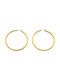 Guess Earrings Hoops Gold Plated