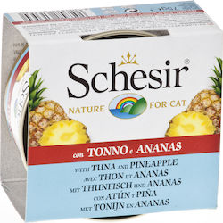 Schesir Nature for Cat Wet Food for Adult Cats In Can with Tuna 1pc 75gr