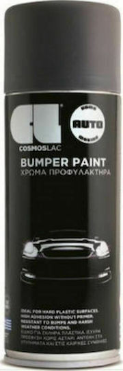 Cosmos Lac Farbe Stoßfänger Sprühfarbe von Autos Schwarz 400ml
