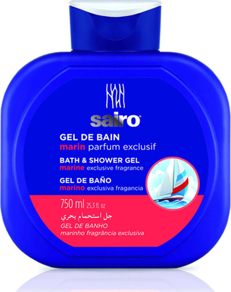Sairo Marine Exclusive Fragrance Bath & Shower Gel 750ml Skroutz.gr