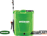 Grasher Pulverizator cu presiune Baterie cu Capacitate 16lt