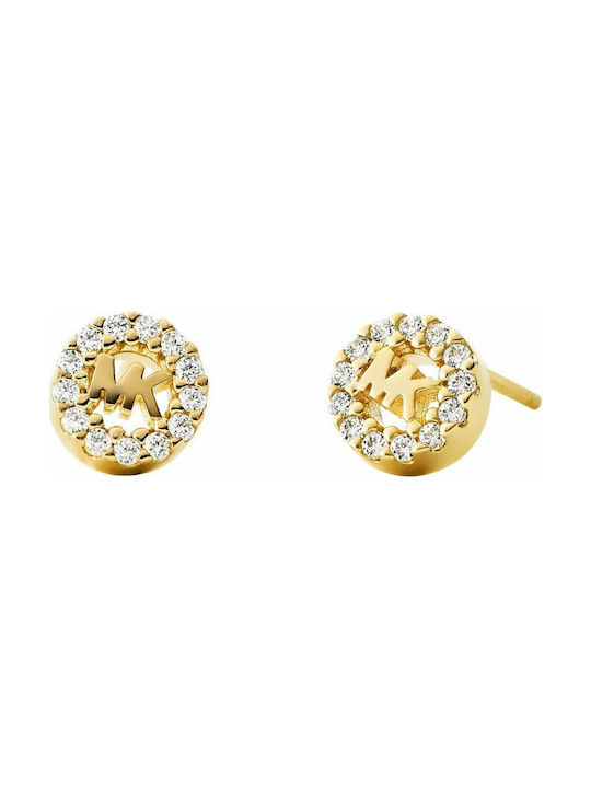 Michael Kors Earrings made of Silver Gold Plated with Stones