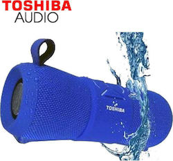 Toshiba TY-WSP200 Wasserdicht Bluetooth-Lautsprecher 12W mit Batterielaufzeit bis zu 9 Stunden Blau