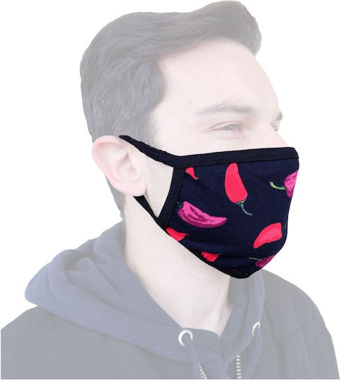 Lord 7015 Schutzmaske Stoff Schwarz 1Stück