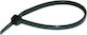 GTC Plastic Cable Ties 200mmx3.6mm In Black Colour 100 Pieces 04-3067