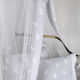 Down Town Home Mosquito Net Crib Baby Feet Tulle 08-0062 Gray 500x200cm
