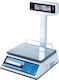 TEM EGE LCD Electronic with Column with Maximum Weight Capacity of 15kg and Division 5gr