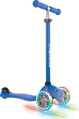 Globber Kids 3-Wheel Scooter Primo Lights Total for 3+ years Blue