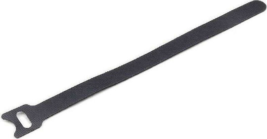 Cablexpert Pack of 100pcs Black Velcro Cable Ties 210x12mm GM-VT210