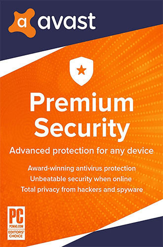 Avast! Premium Security for 10 Devices and 3 Years of Use (Electronic License)