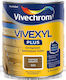 Vivechrom Vivexyl Plus Συντηρητικό Ξύλου Διαλύτου 513 Έβενος Ματ 750ml