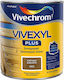 Vivechrom Vivexyl Plus Συντηρητικό Ξύλου Διαλύτου 512 Μπλε Ματ 750ml