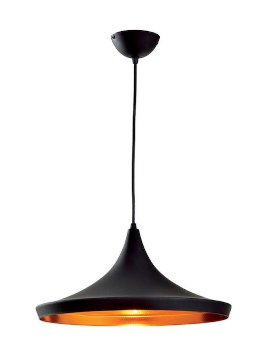 Elmark TIM-1B Pendant Light Suspension for Socket E27 Black